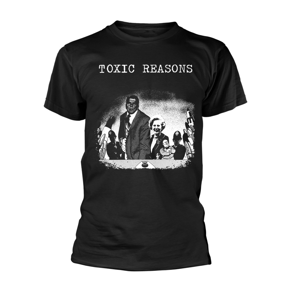 TOXIC REASONS KILL BY REMOTE (ALTERNATIVE TENTACLES) T-Shirt Medium BLACK