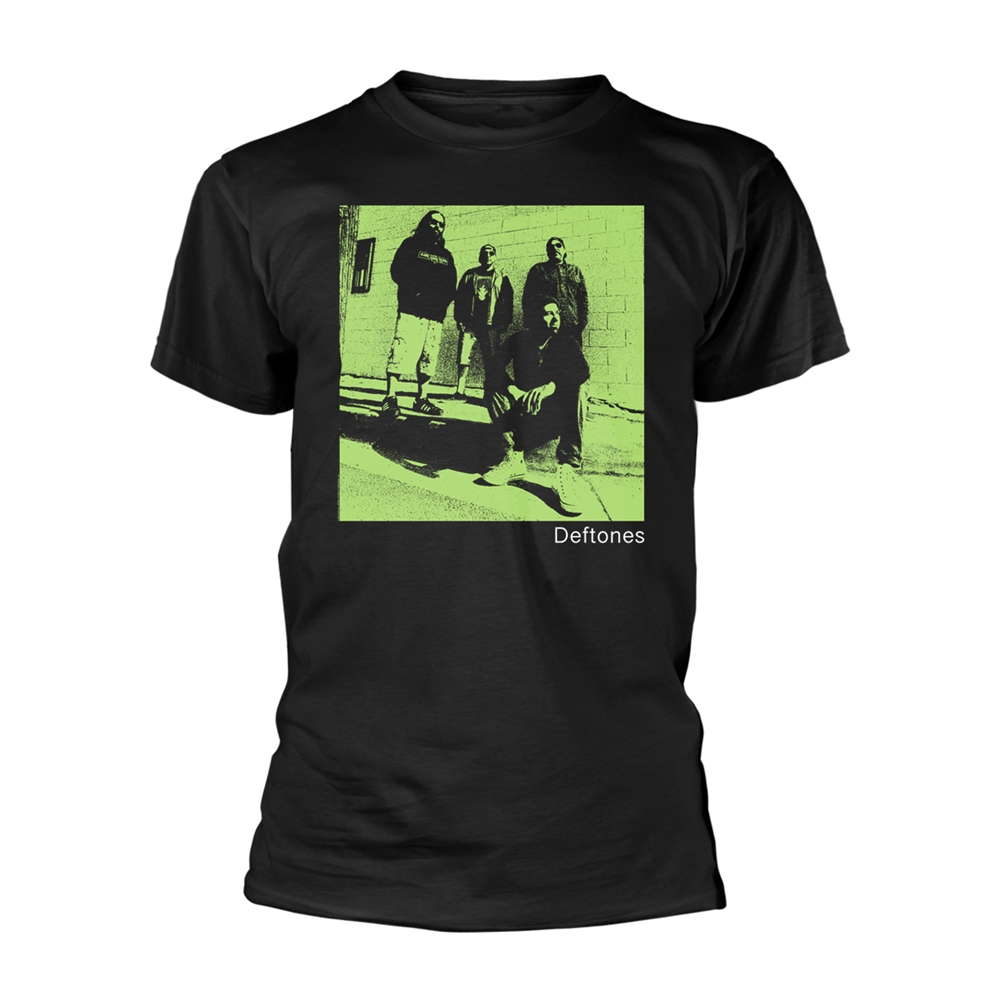 DEFTONES GREEN T-Shirt XX-Large BLACK
