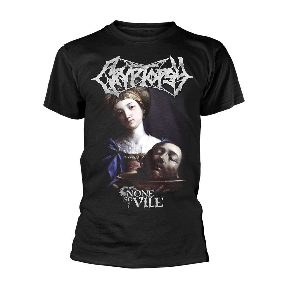 CRYPTOPSY NONE SO VILE T-Shirt Medium BLACK