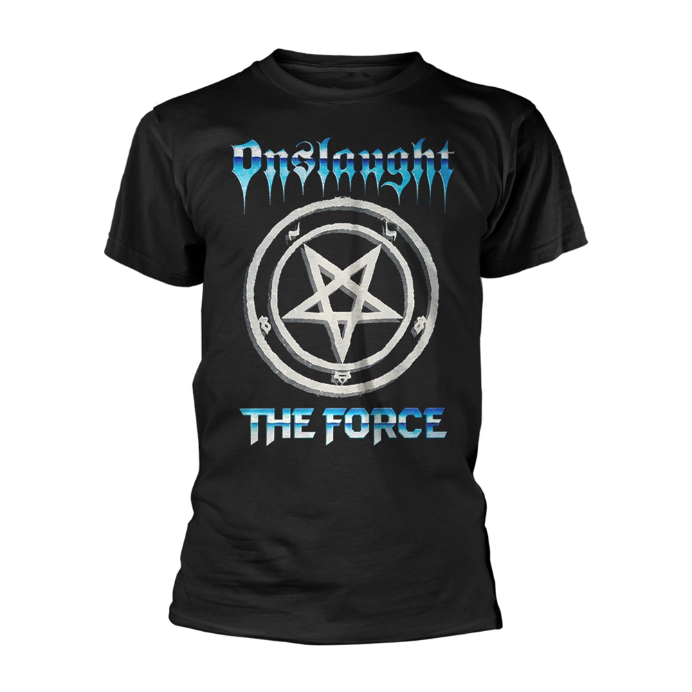 ONSLAUGHT THE FORCE T-Shirt Small BLACK