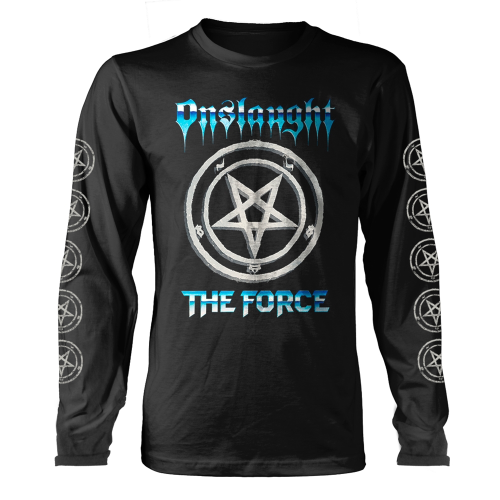 ONSLAUGHT THE FORCE Long Sleeve Shirt XX-Large BLACK