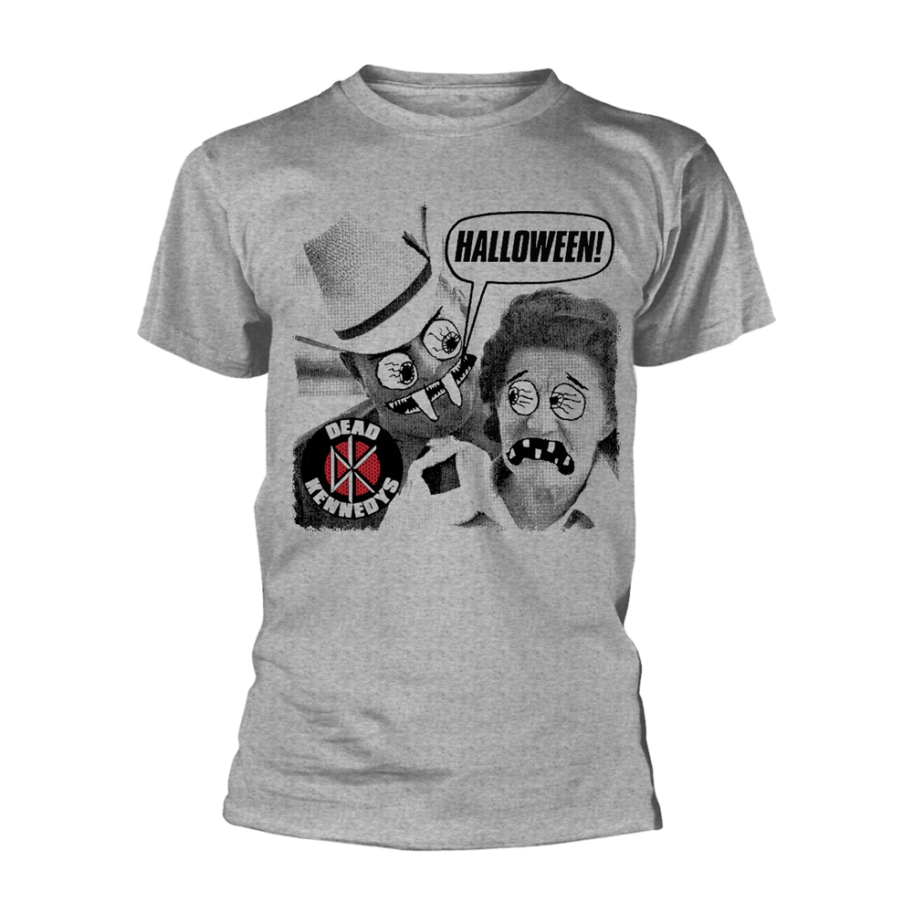 DEAD KENNEDYS HALLOWEEN (GREY) T-Shirt Large GREY