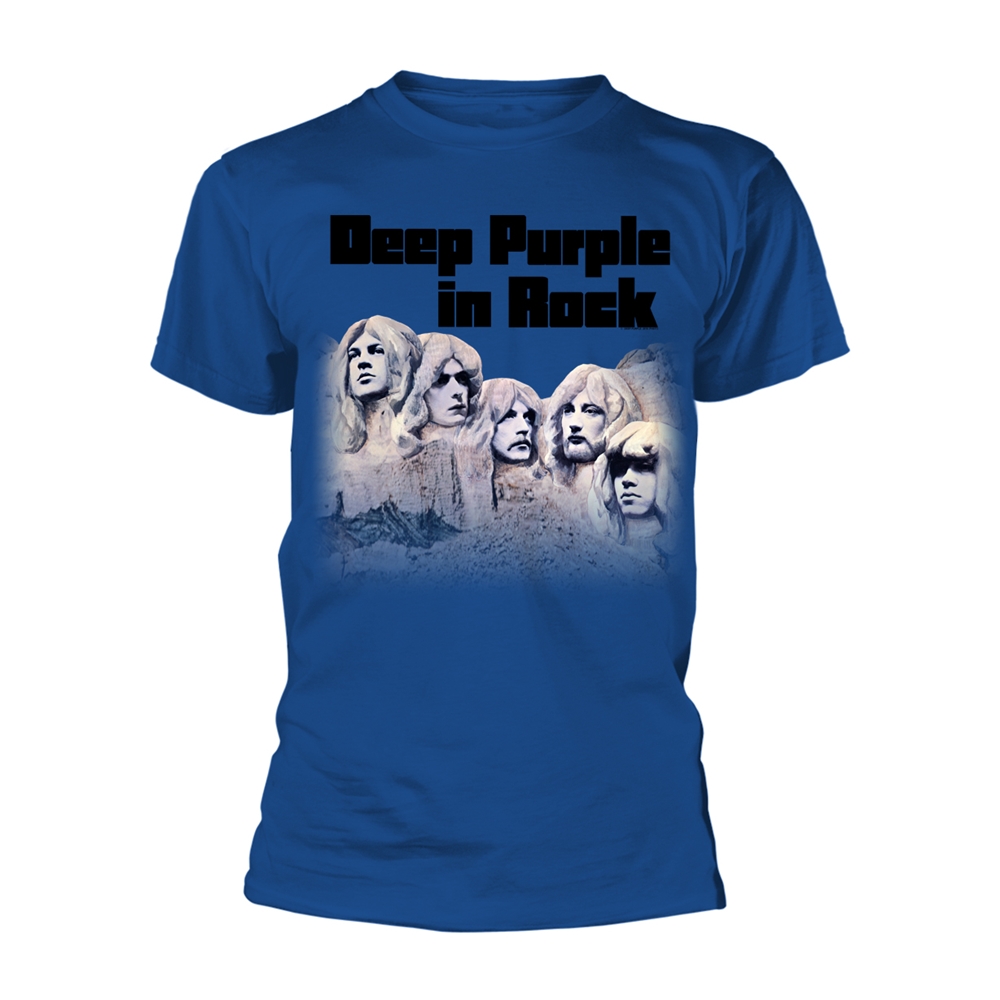 DEEP PURPLE IN ROCK T-Shirt XXX-Large BLUE