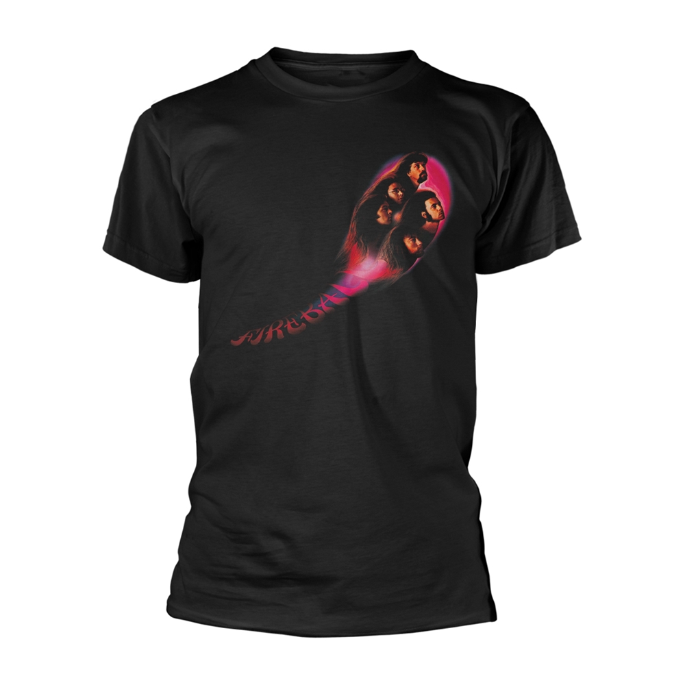 DEEP PURPLE FIREBALL T-Shirt XXX-Large BLACK