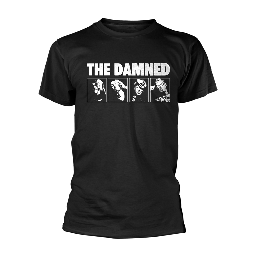 DAMNED, THE HEADSHOTS T-Shirt XXX-Large BLACK