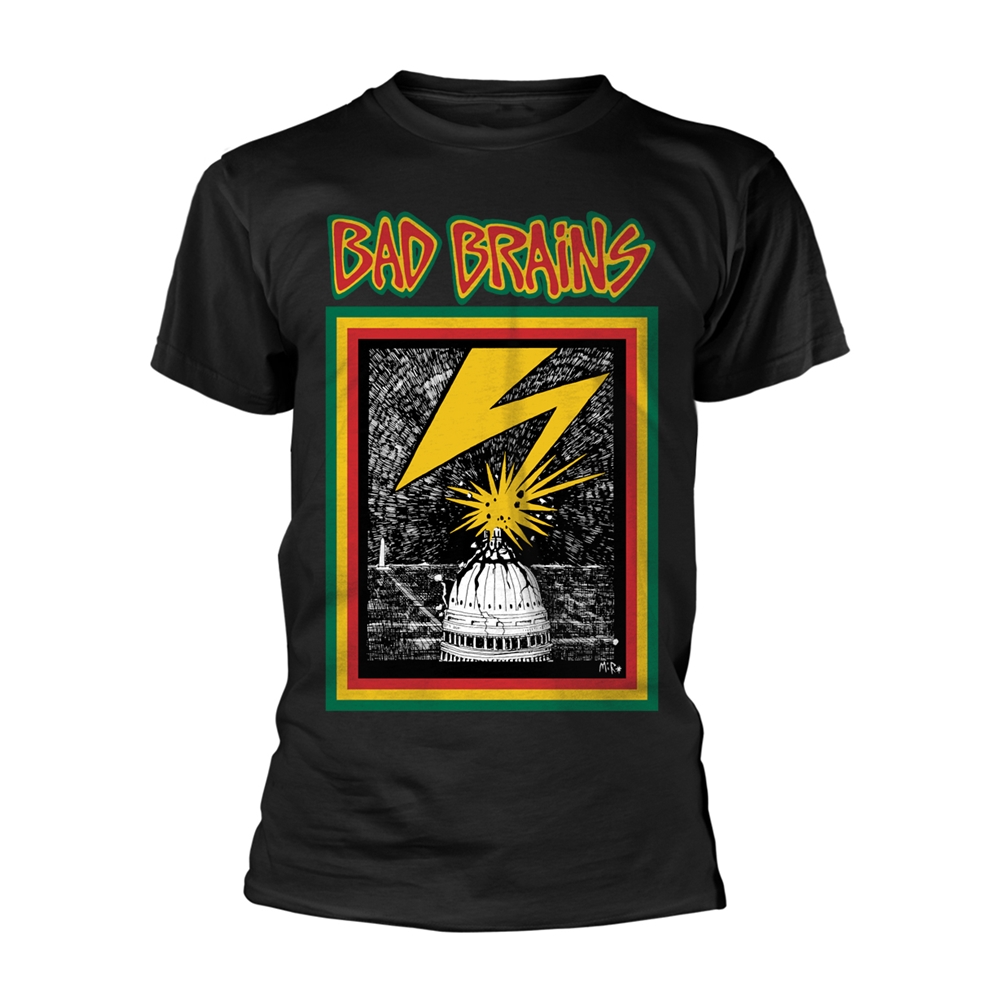 BAD BRAINS BB (BLACK) T-Shirt Small BLACK
