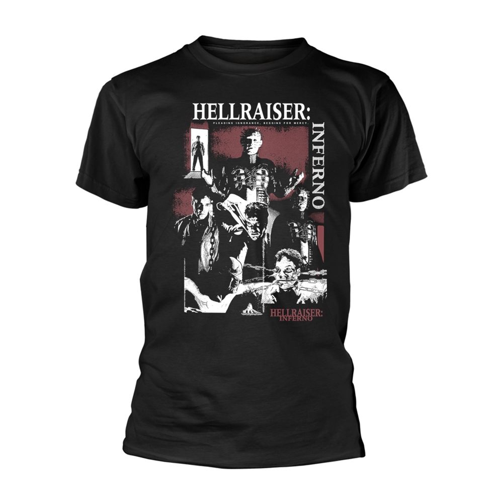 HELLRAISER INFERNO T-Shirt Large BLACK