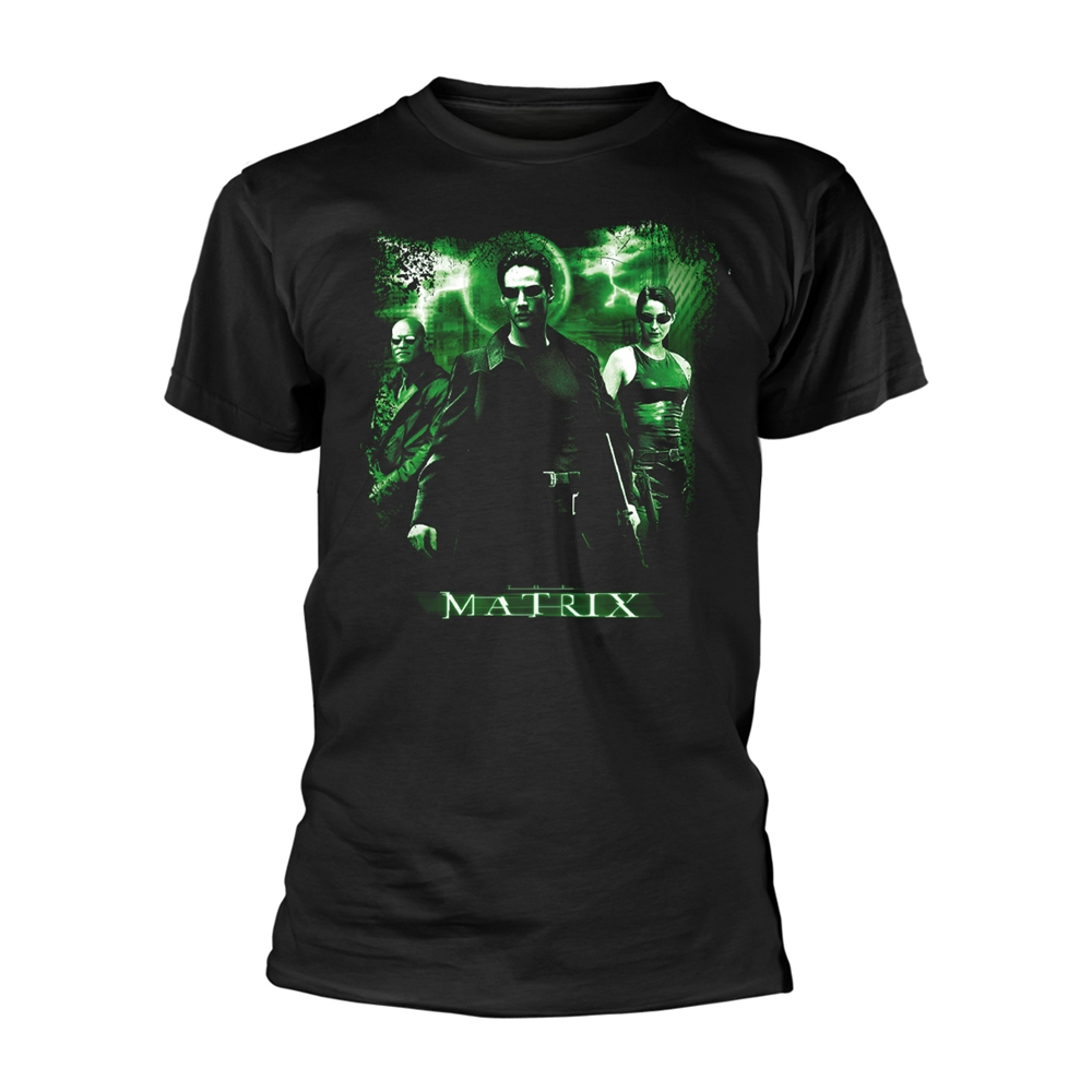 MATRIX, THE GREEN ART GRUNGE T-Shirt XXX-Large BLACK