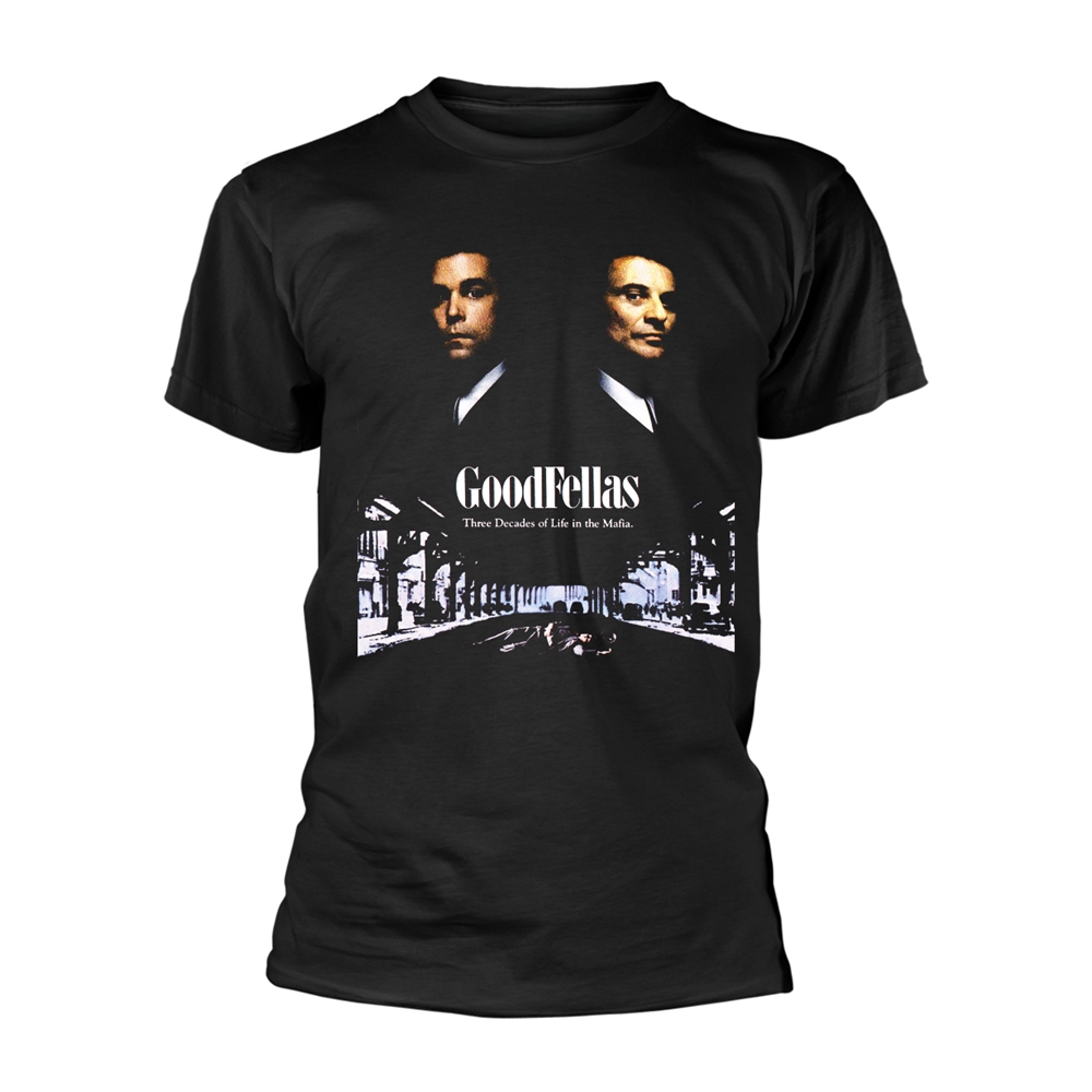 GOODFELLAS MOVIE POSTER T-Shirt XX-Large BLACK