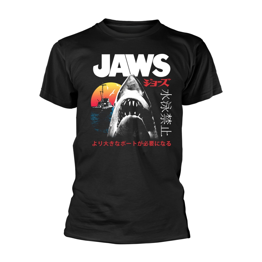 JAWS SUNSET BREACH T-Shirt XXX-Large BLACK