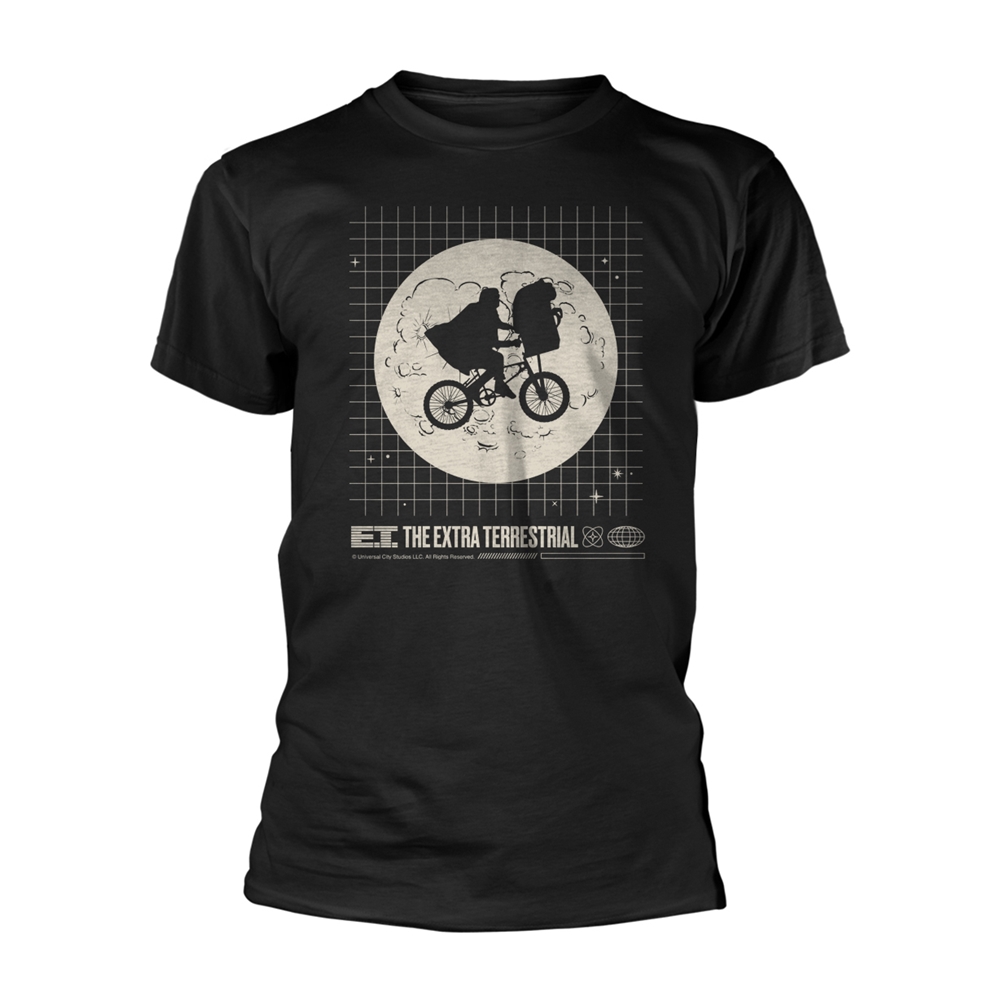 E.T. ARCADE REVIVAL T-Shirt Small BLACK
