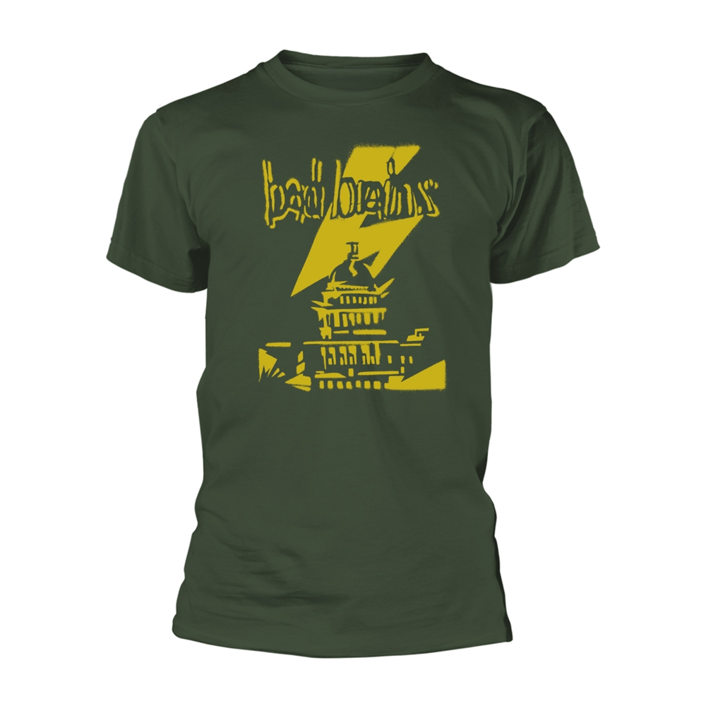 BAD BRAINS CAPITOL (MILITARY GREEN) T-Shirt XXX-Large GREEN