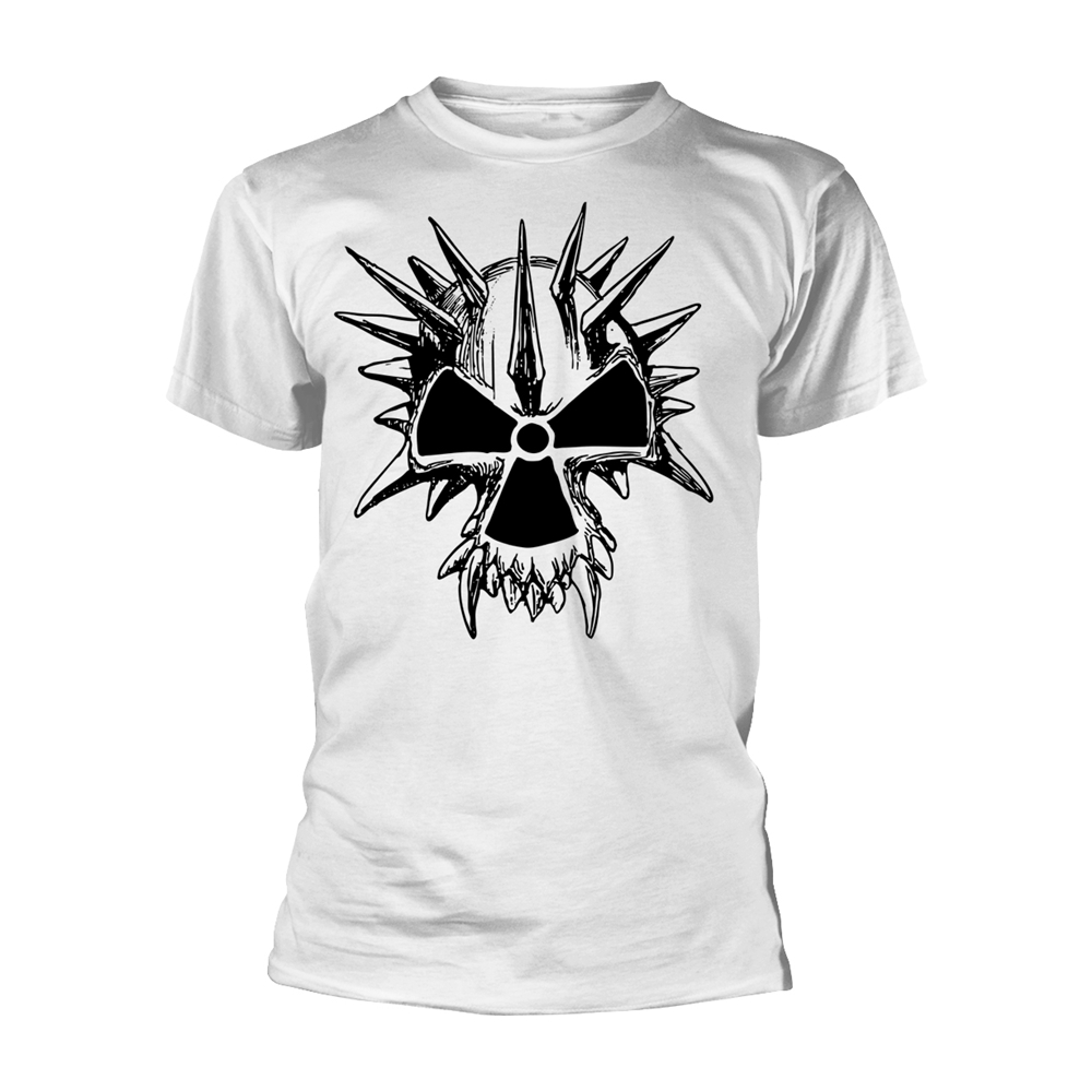 CORROSION OF CONFORMITY SKULL (WHITE) T-Shirt XX-Large WHITE