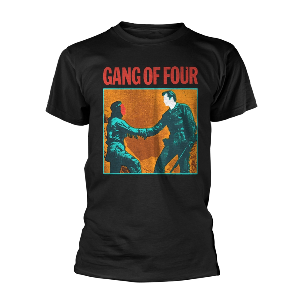 GANG OF FOUR HANDSHAKE T-Shirt XX-Large BLACK