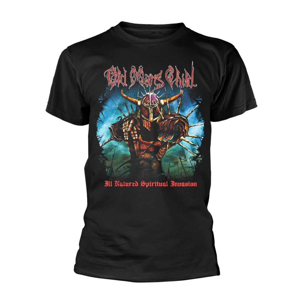 OLD MAN'S CHILD ILL-NATURED SPIRITUAL INVASION T-Shirt Large BLACK