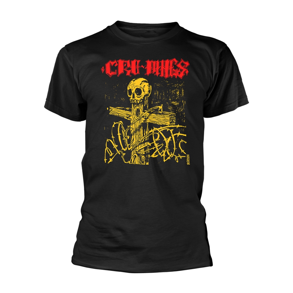 CRO-MAGS CROSS (BLACK) T-Shirt Small BLACK