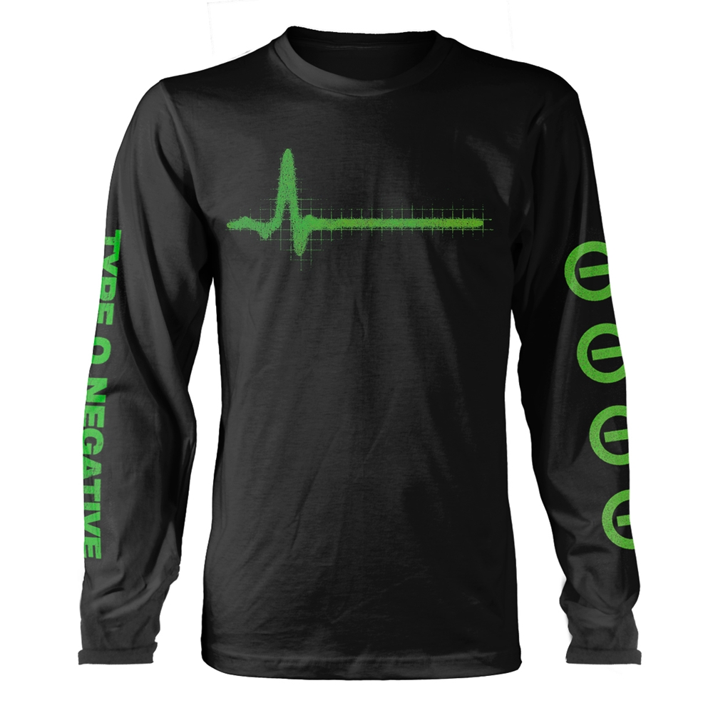TYPE O NEGATIVE LIFE IS KILLING ME Long Sleeve Shirt Large BLACK