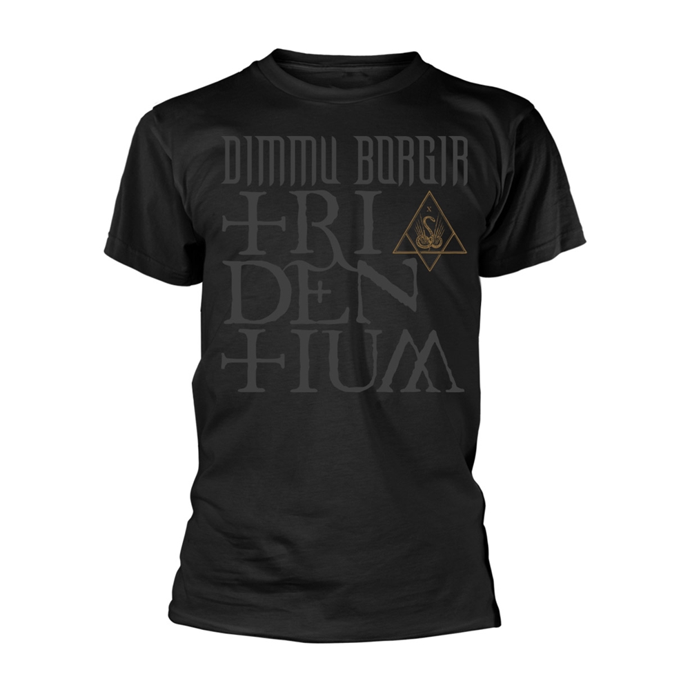 DIMMU BORGIR TRIDENTIUM (BLACK PRINT) T-Shirt XXX-Large BLACK