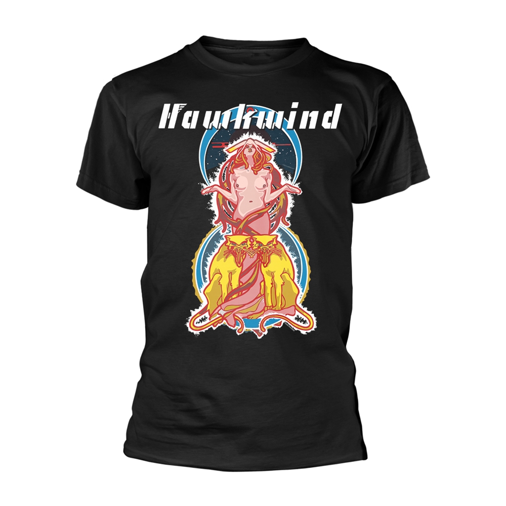 HAWKWIND SPACE RITUAL T-Shirt Small BLACK