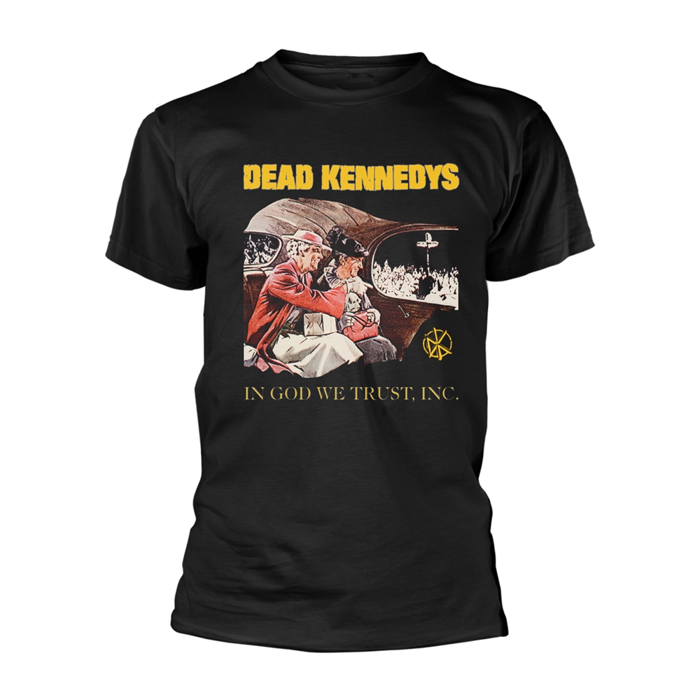 DEAD KENNEDYS IN GOD WE TRUST T-Shirt Small BLACK