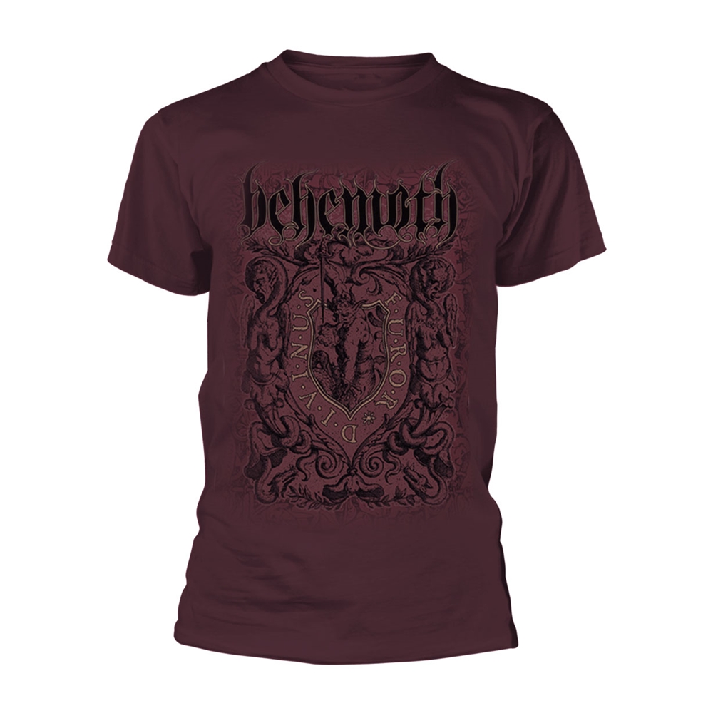BEHEMOTH FUROR DIVINUS MAROON T-Shirt X-Large MAROON