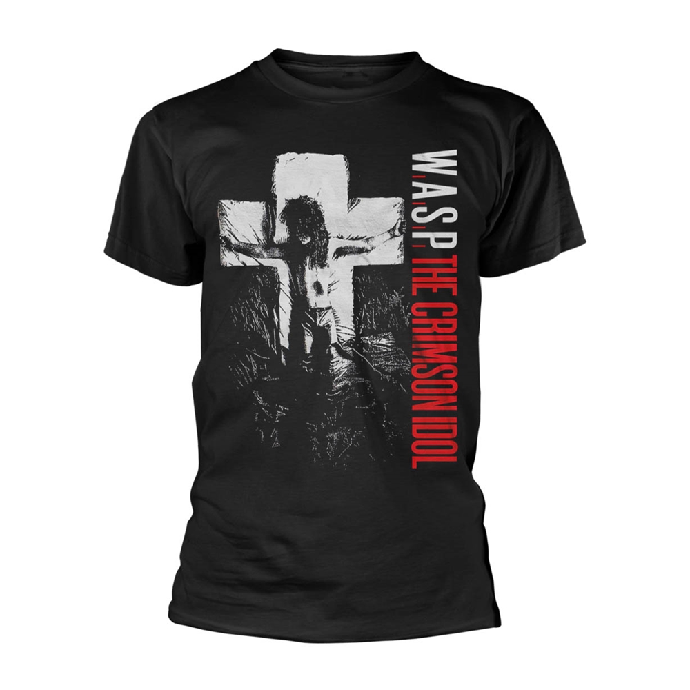 W.A.S.P. THE CRIMSON IDOL T-Shirt Small BLACK