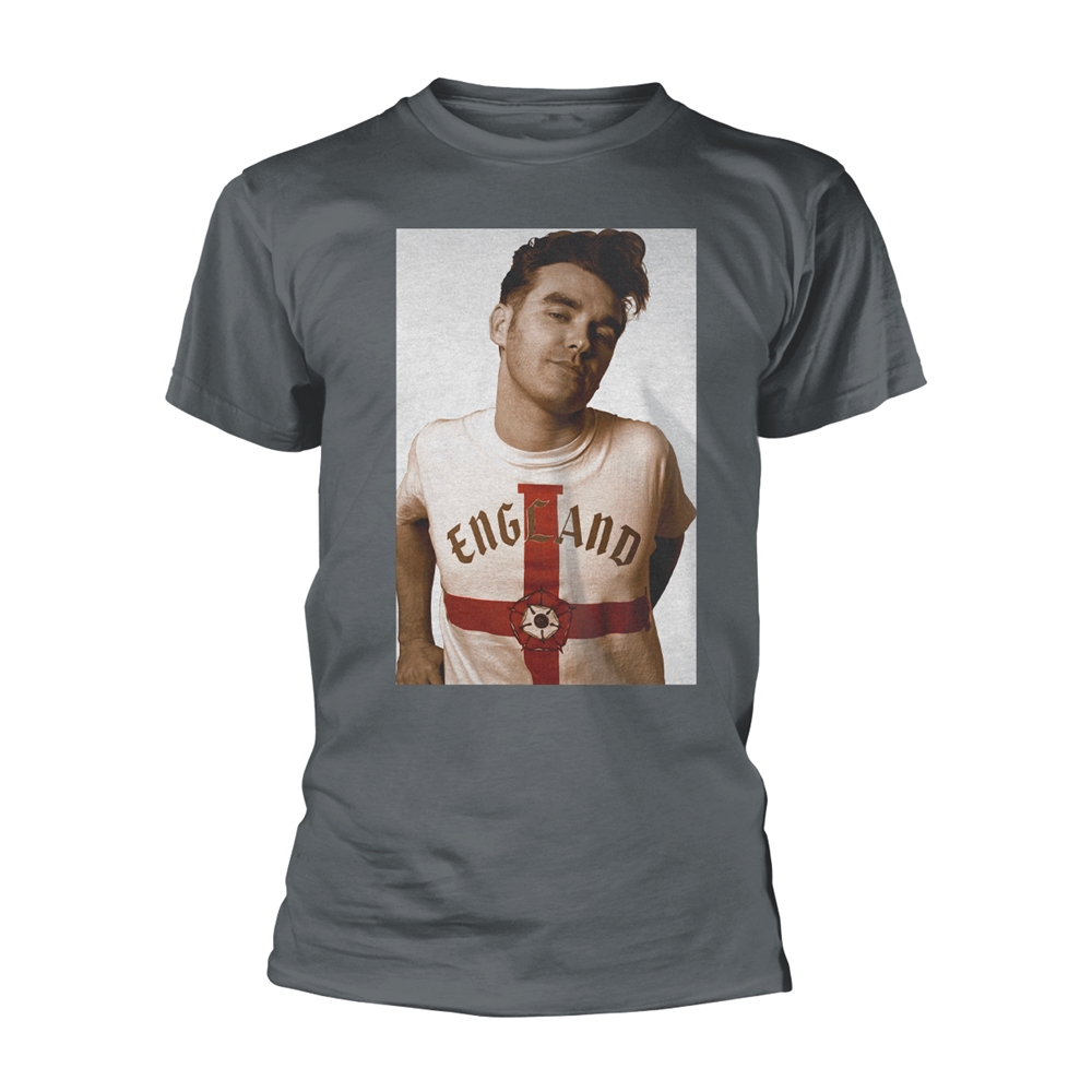 MORRISSEY GLAMOROUS GLUE PORTRAIT T-Shirt XX-Large GREY