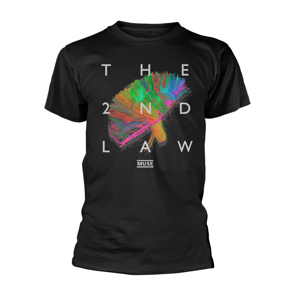 MUSE THE 2ND LAW T-Shirt XX-Large BLACK