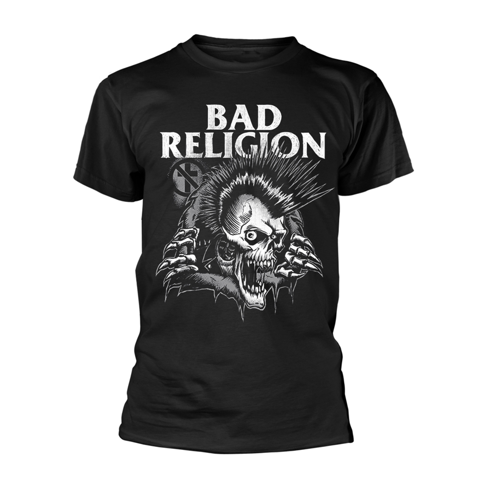 BAD RELIGION BUST OUT T-Shirt Small BLACK