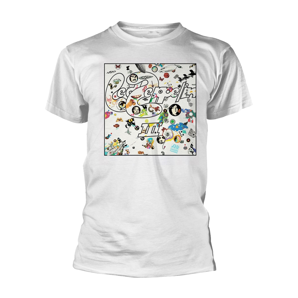 LED ZEPPELIN III ALBUM T-Shirt XX-Large WHITE
