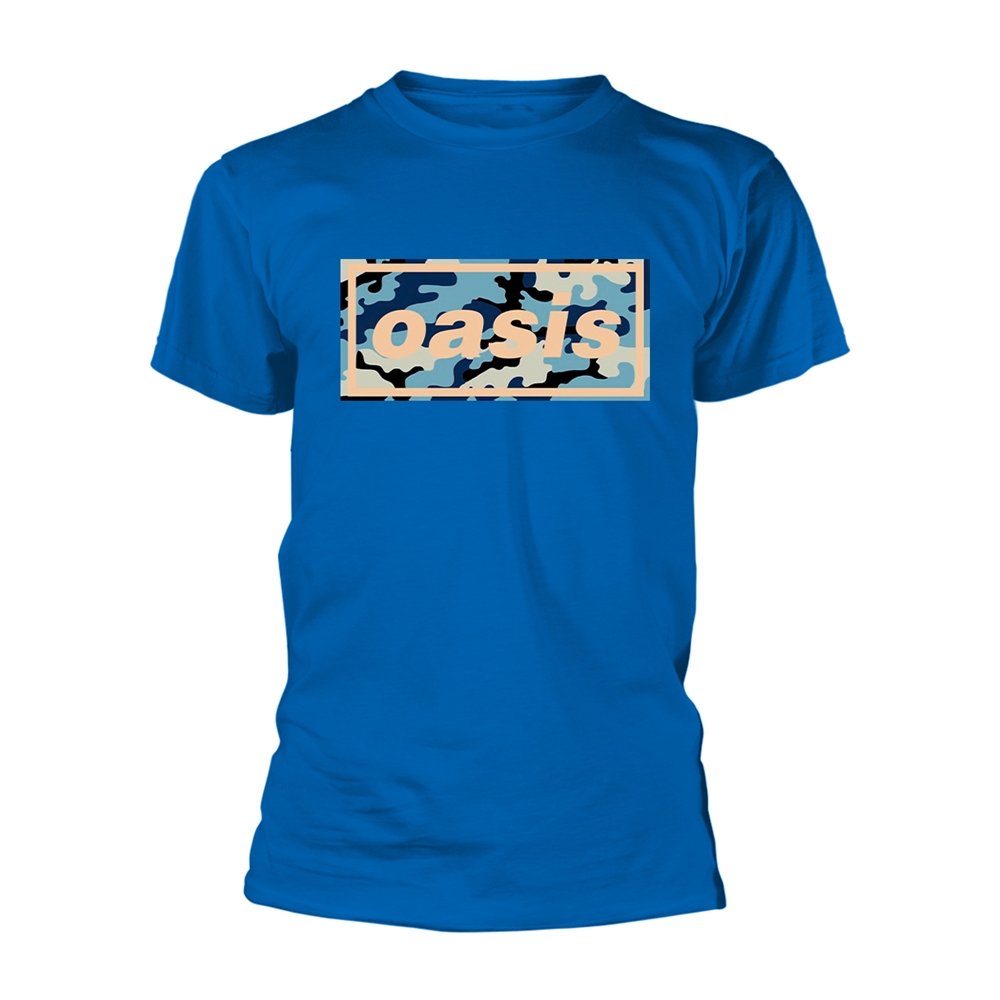 OASIS CAMO LOGO (ROYAL) T-Shirt XX-Large BLUE