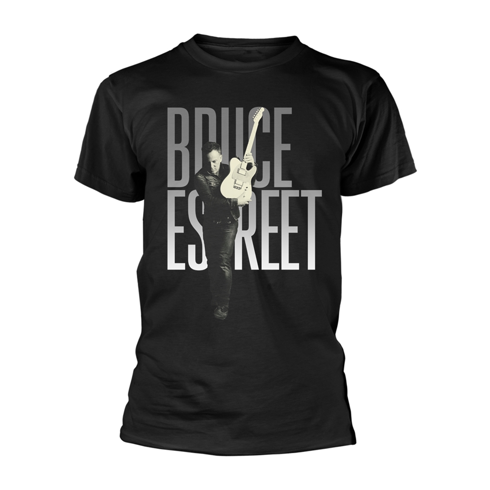 BRUCE SPRINGSTEEN E STREET T-Shirt Large BLACK