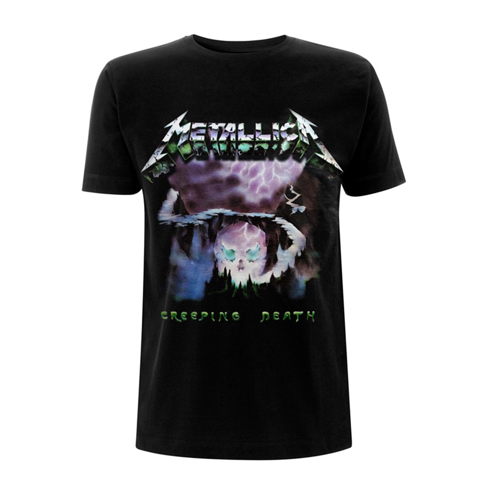 METALLICA CREEPING DEATH T-Shirt Small BLACK