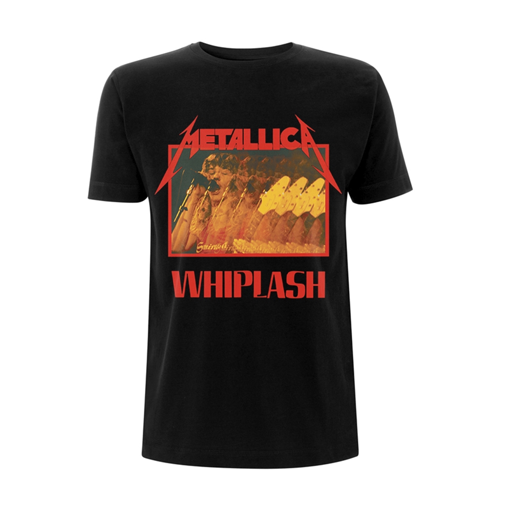 METALLICA WHIPLASH T-Shirt XX-Large BLACK