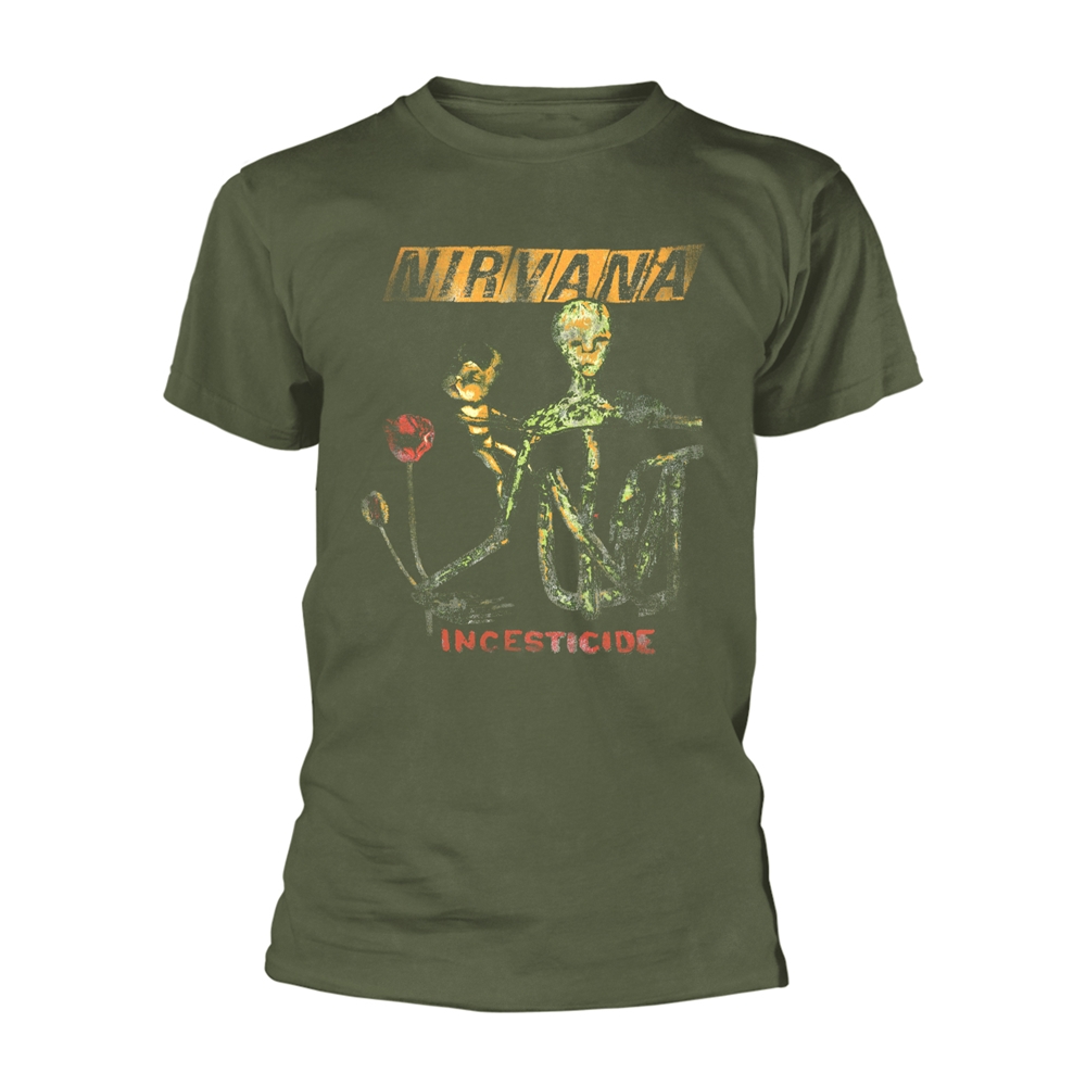 NIRVANA REFORMANT INCESTICIDE (GREEN) T-Shirt Small GREEN