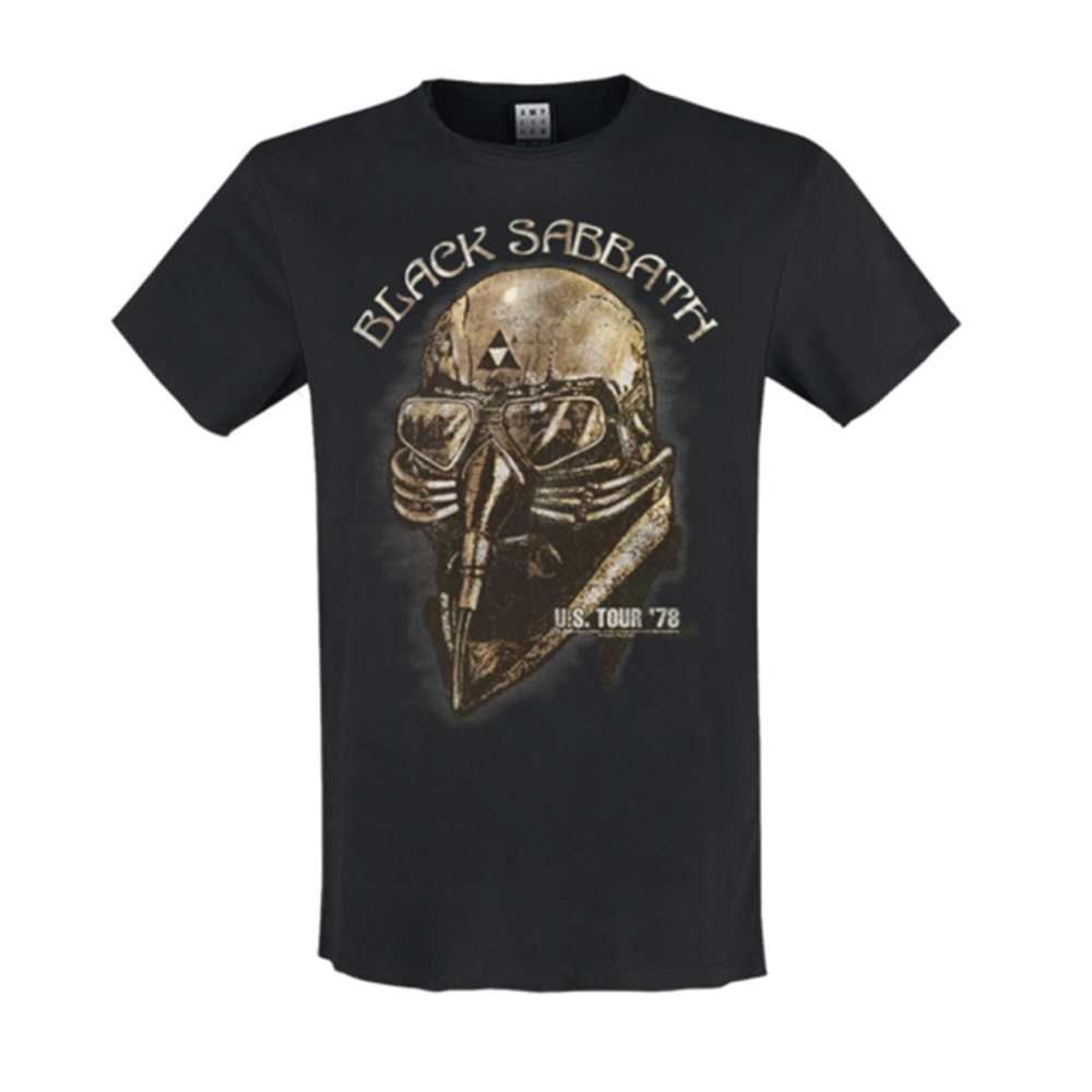 BLACK SABBATH GOLD TOUR 78 T-Shirt Large GREY