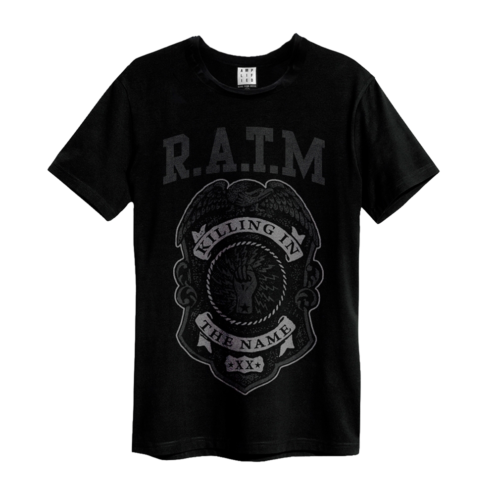 RAGE AGAINST THE MACHINE KILLING IN THE NAME T-Shirt Small BLACK