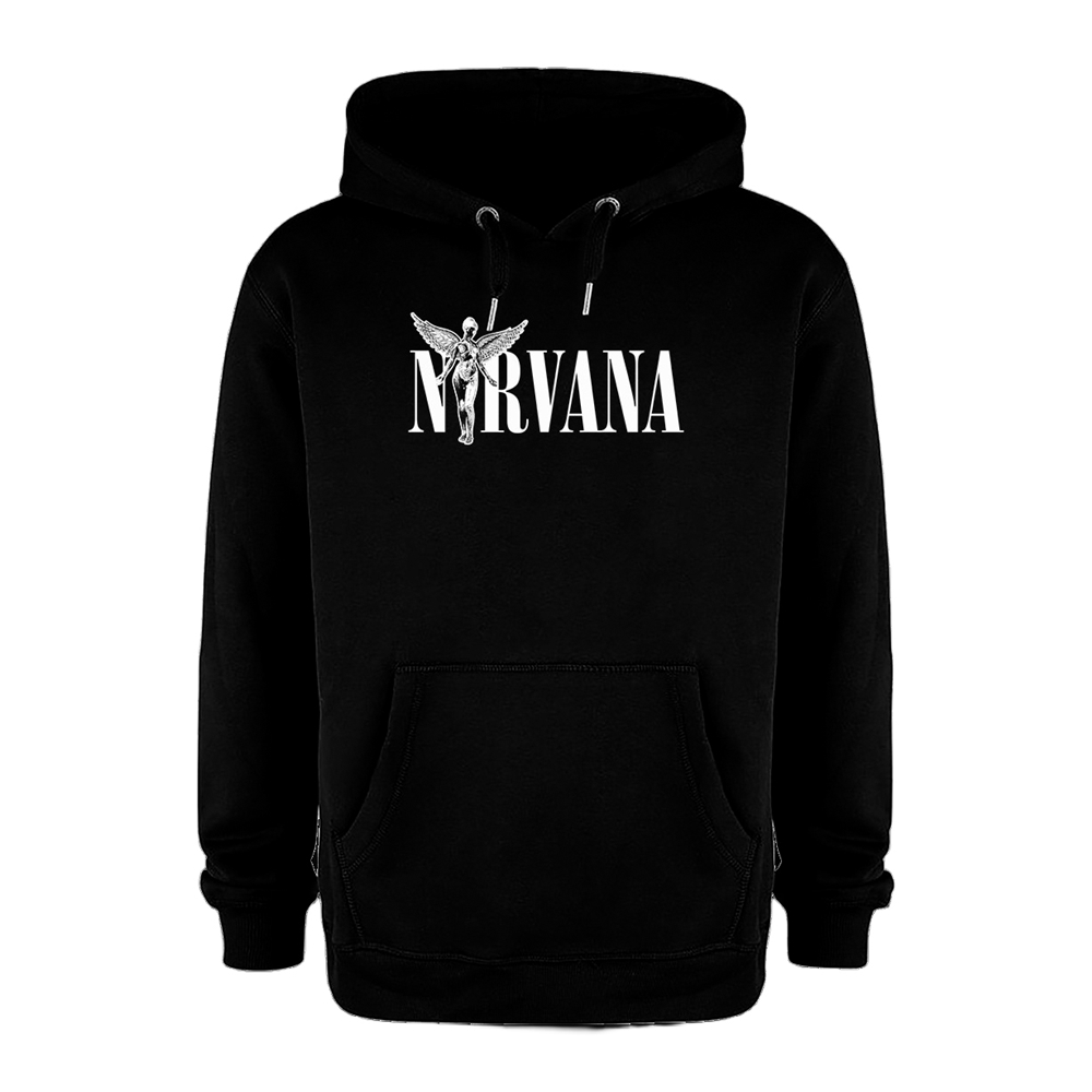 NIRVANA IN UTERO Hooded Sweatshirt XX-Large GREY