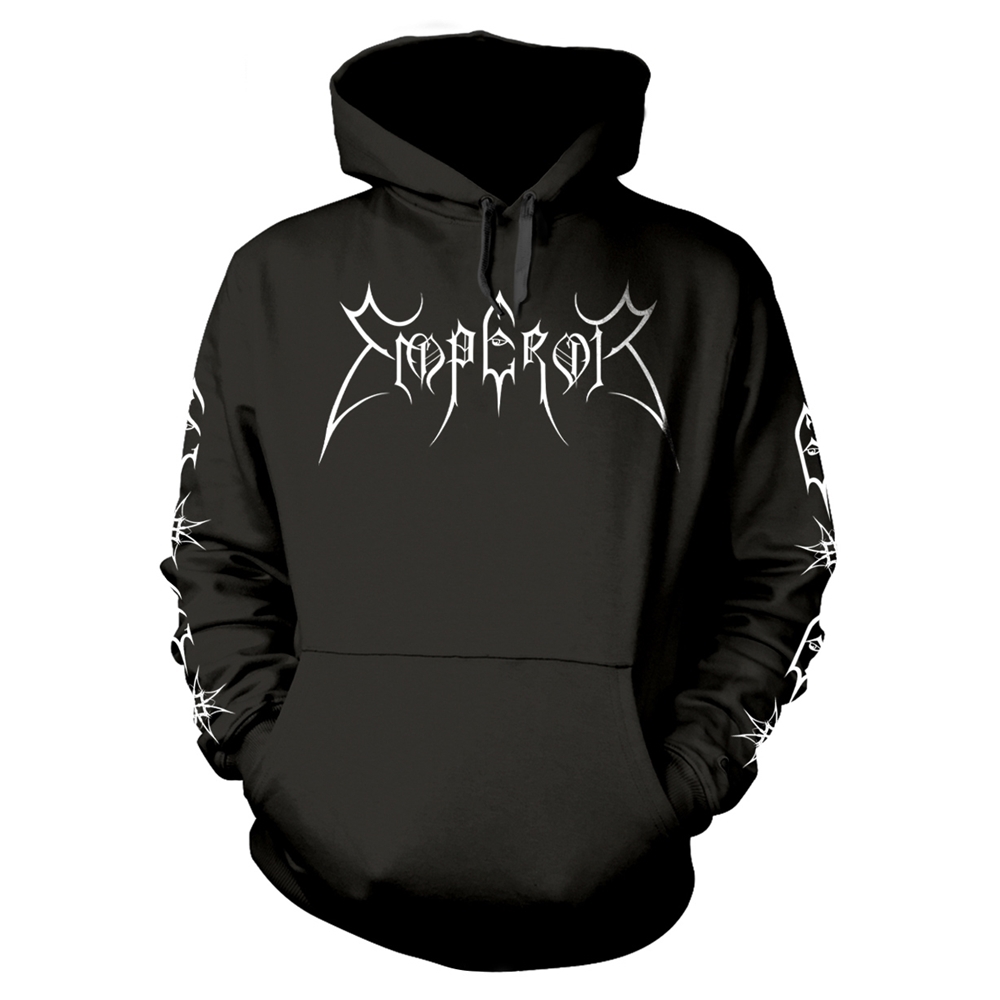 EMPEROR PROMETHEUS Hooded Sweatshirt Medium BLACK