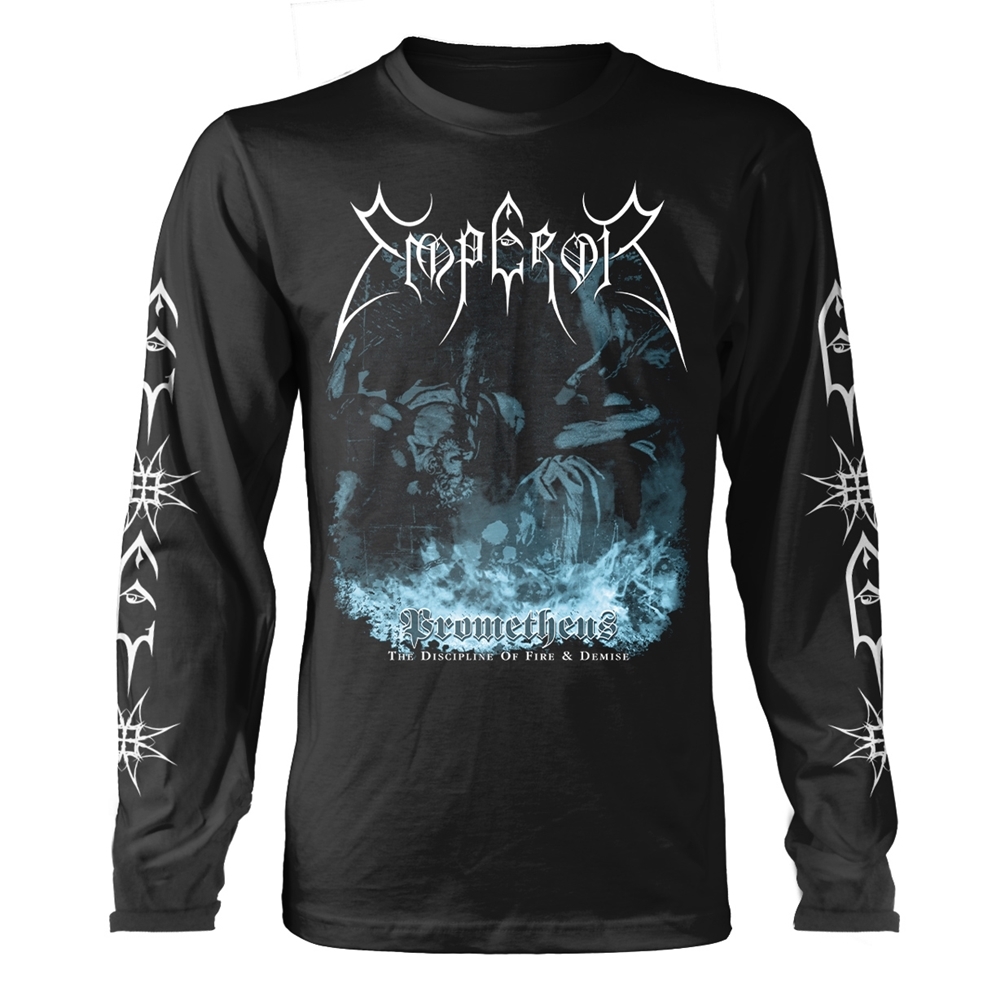 EMPEROR PROMETHEUS Long Sleeve Shirt Medium BLACK