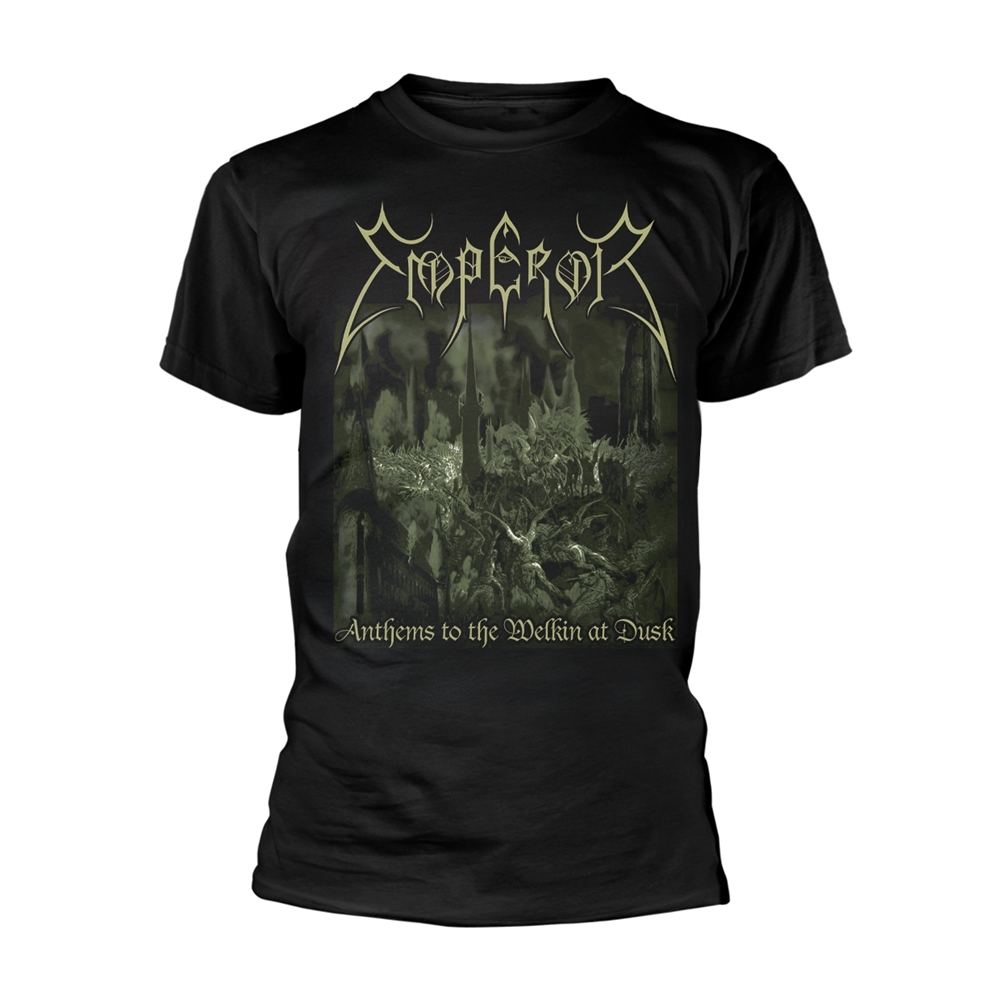 EMPEROR ANTHEMS 2017 T-Shirt, Front & Back Print XX-Large BLACK