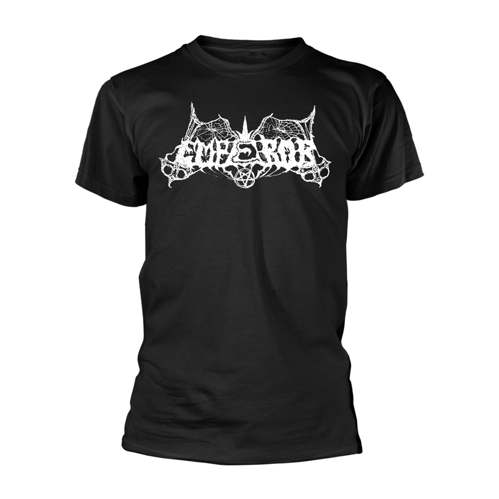 EMPEROR OLD SCHOOL LOGO (BLACK) T-Shirt, Front & Back Print Small BLACK