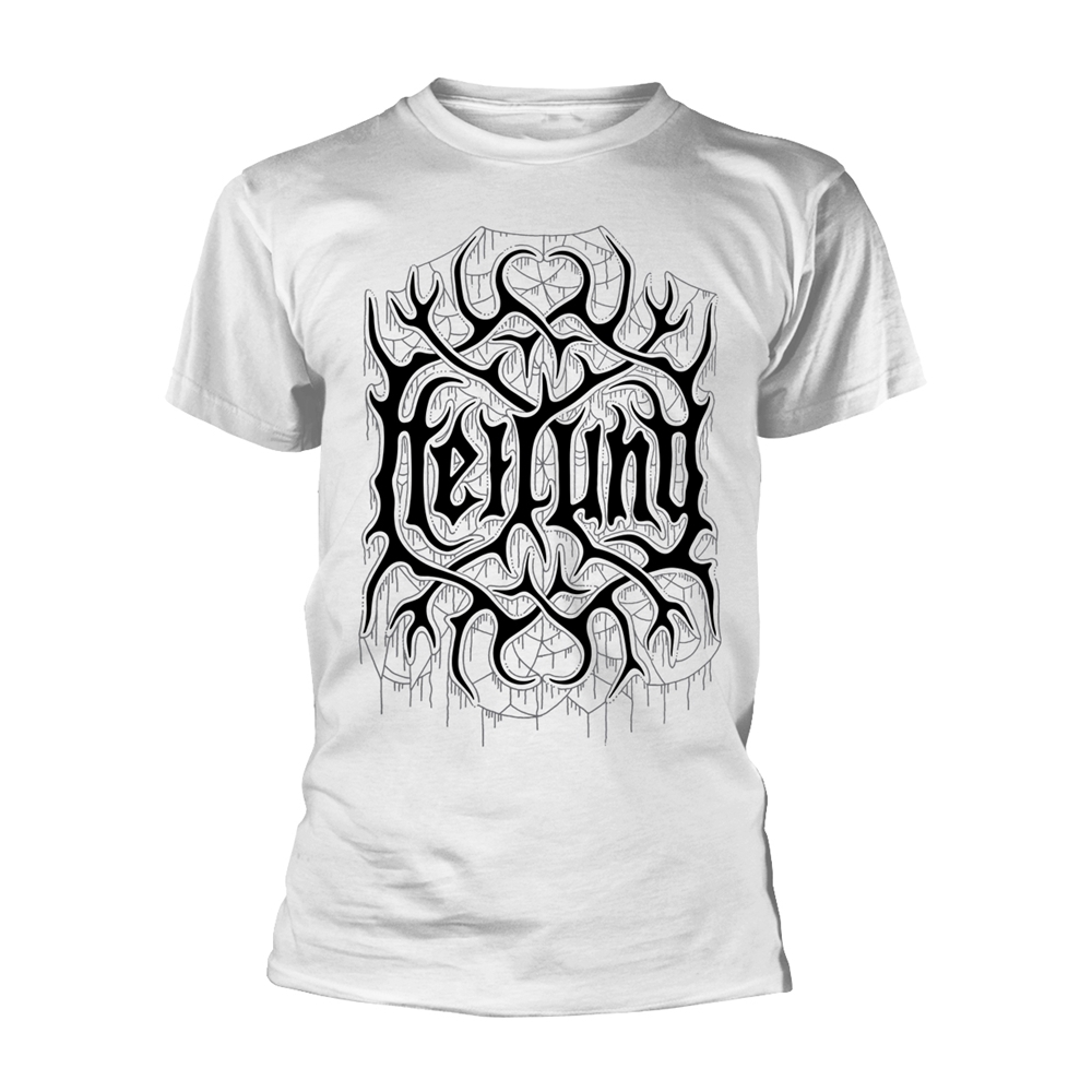 HEILUNG REMEMBER (WHITE) T-Shirt, Front & Back Print Medium WHITE