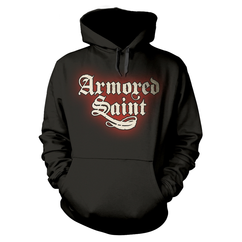 ARMORED SAINT MARCH OF THE SAINT Hooded Sweatshirt Small BLACK (FOTL)
