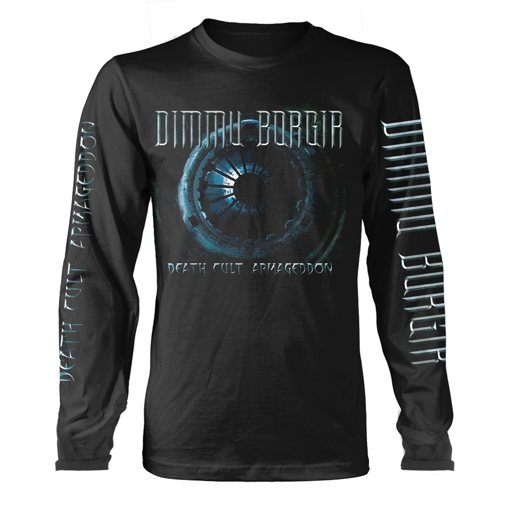 DIMMU BORGIR DEATH CULT ARMAGEDDON Long Sleeve Shirt Small BLACK