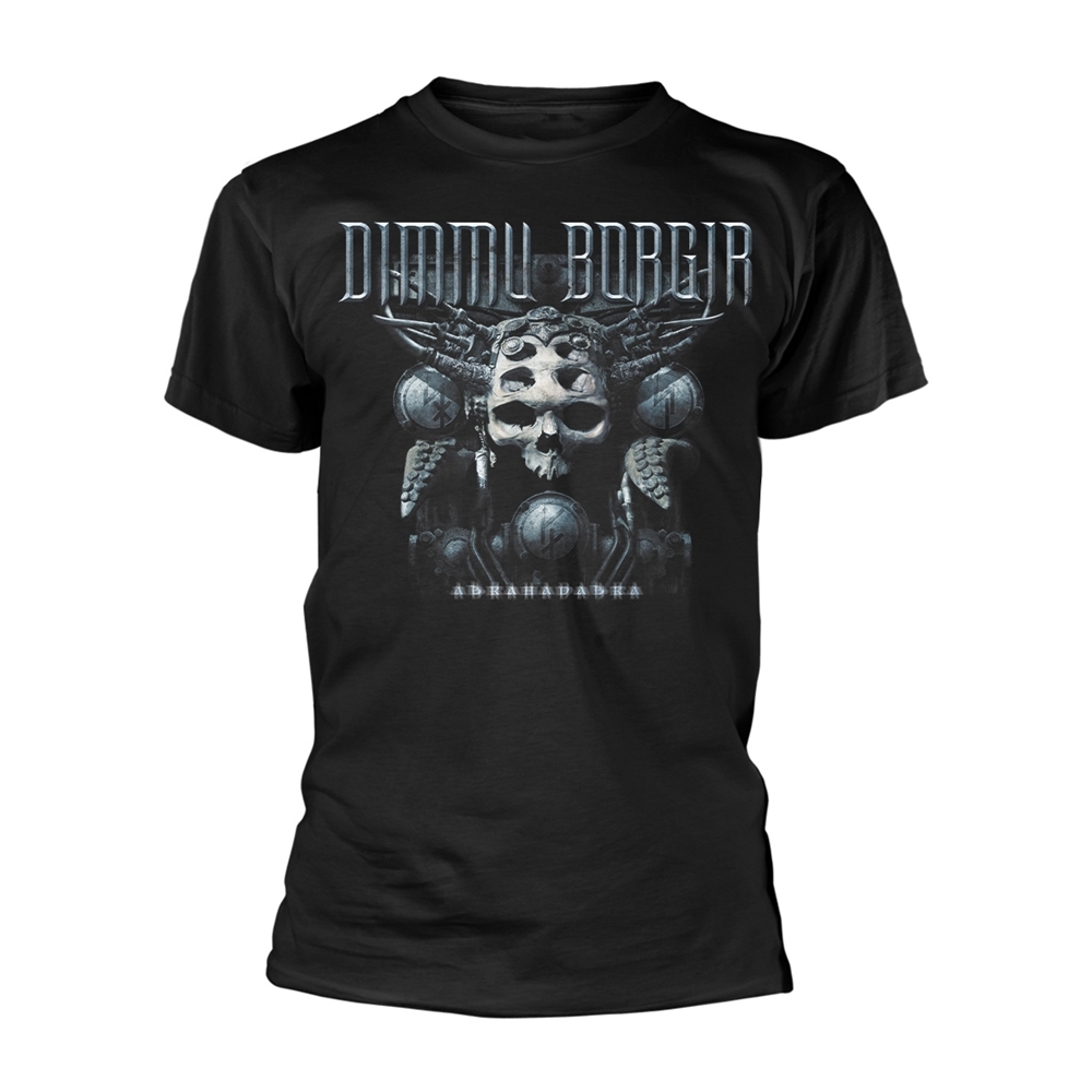 DIMMU BORGIR ABRAHADABRA T-Shirt, Front & Back Print Large BLACK