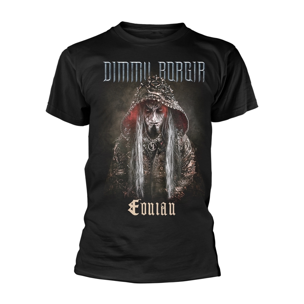 DIMMU BORGIR EONIAN T-Shirt, Front & Back Print Medium BLACK