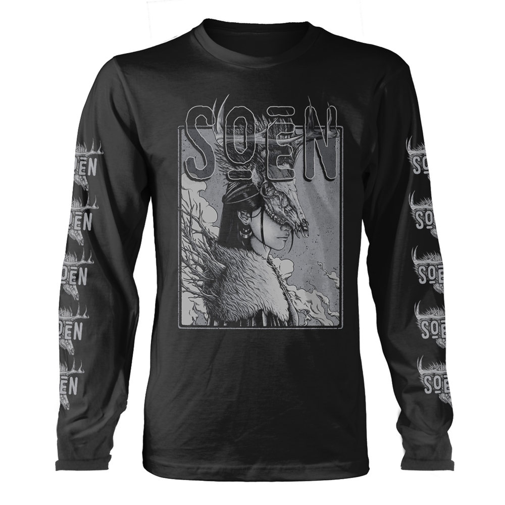 SOEN ENCHANTRESS Long Sleeve Shirt XX-Large BLACK
