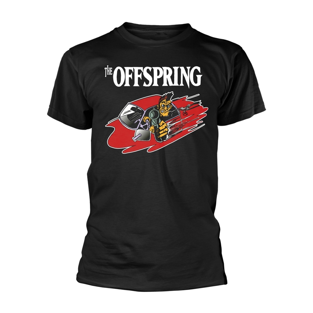 OFFSPRING, THE BAD HABIT T-Shirt, Front & Back Print X-Large BLACK