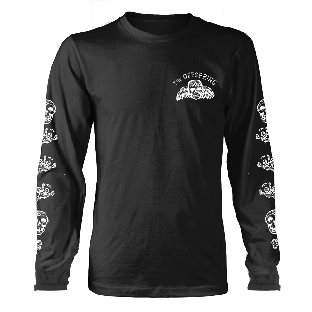 OFFSPRING, THE IXNAY ON THE HOMBRE Long Sleeve Shirt Large BLACK